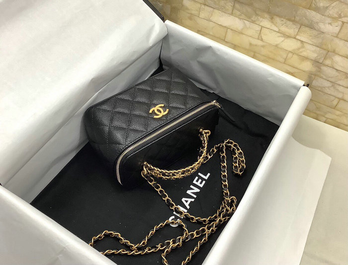 Chanel Vanity Case Black AP2805