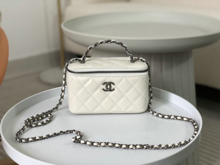 Chanel Vanity Case White AP96030