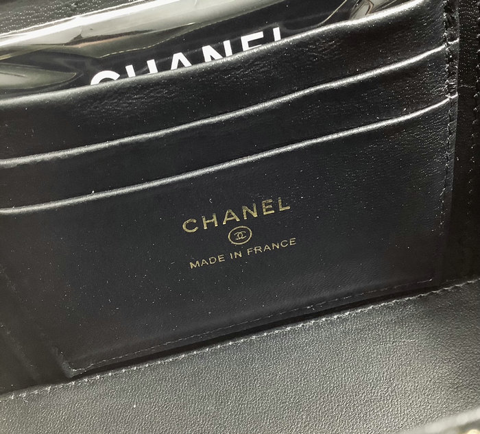 Chanel Vanity Case with Chain Black AP2199