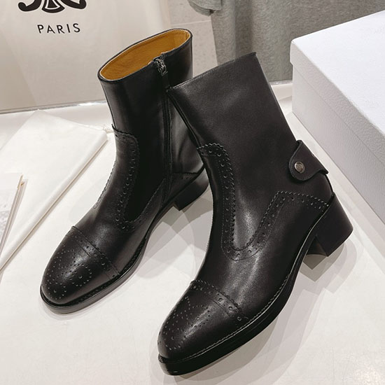 Dior Leather Boots SHD111401