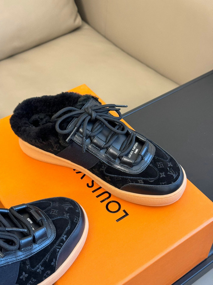 Louis Vuitton Shearling Sneakers SHL111701