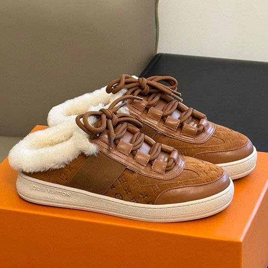 Louis Vuitton Shearling Sneakers SHL111703