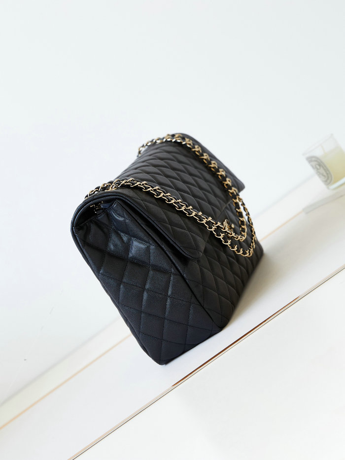 Chanel Airline Flap Bag Black A3827