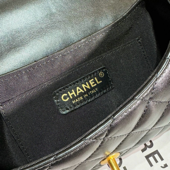 Chanel Bag With Top Handle Black AS4569