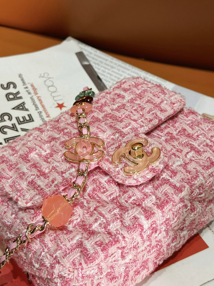 Chanel Mini Flap Bag Pink AS3782