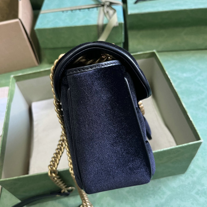 Gucci GG Marmont Small Shoulder Bag Black 443497