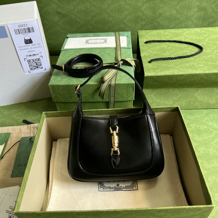 Gucci Jackie 1961 Mini Shoulder Bag Black 637091