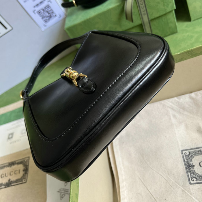 Gucci Jackie 1961 Mini Shoulder Bag Black 637091