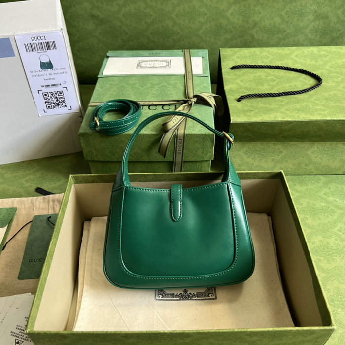 Gucci Jackie 1961 Mini Shoulder Bag Green 637091