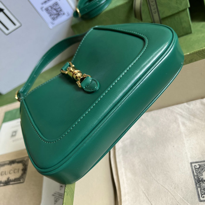 Gucci Jackie 1961 Mini Shoulder Bag Green 637091