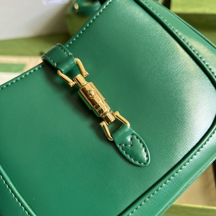 Gucci Jackie 1961 Mini Shoulder Bag Green 637091