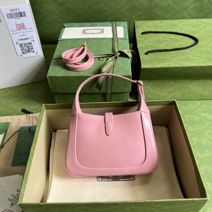 Gucci Jackie 1961 Mini Shoulder Bag Pink 637091