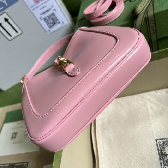 Gucci Jackie 1961 Mini Shoulder Bag Pink 637091