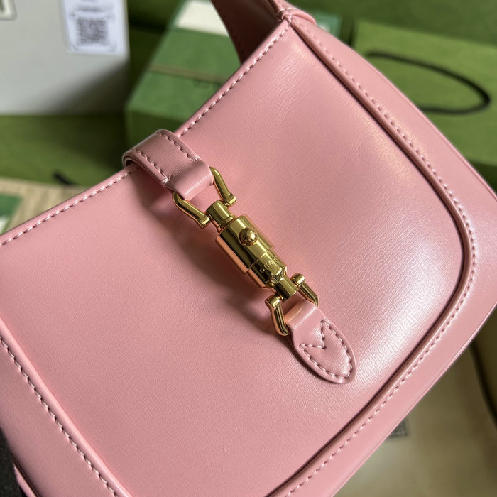 Gucci Jackie 1961 Mini Shoulder Bag Pink 637091