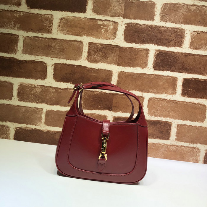 Gucci Jackie 1961 Mini Shoulder Bag Red 637091