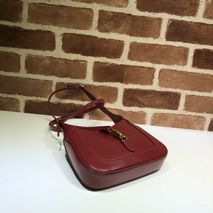 Gucci Jackie 1961 Mini Shoulder Bag Red 637091