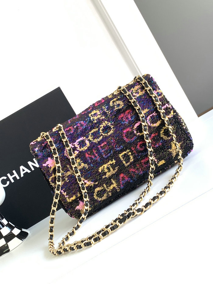 Chanel Small Flap Bag Black AS4561