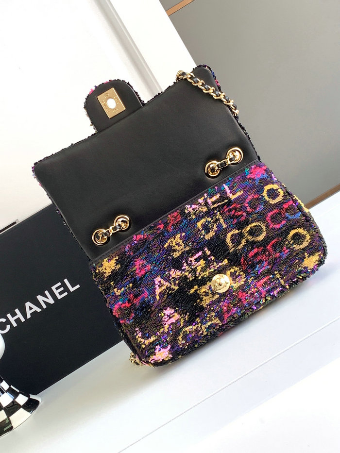 Chanel Small Flap Bag Black AS4561