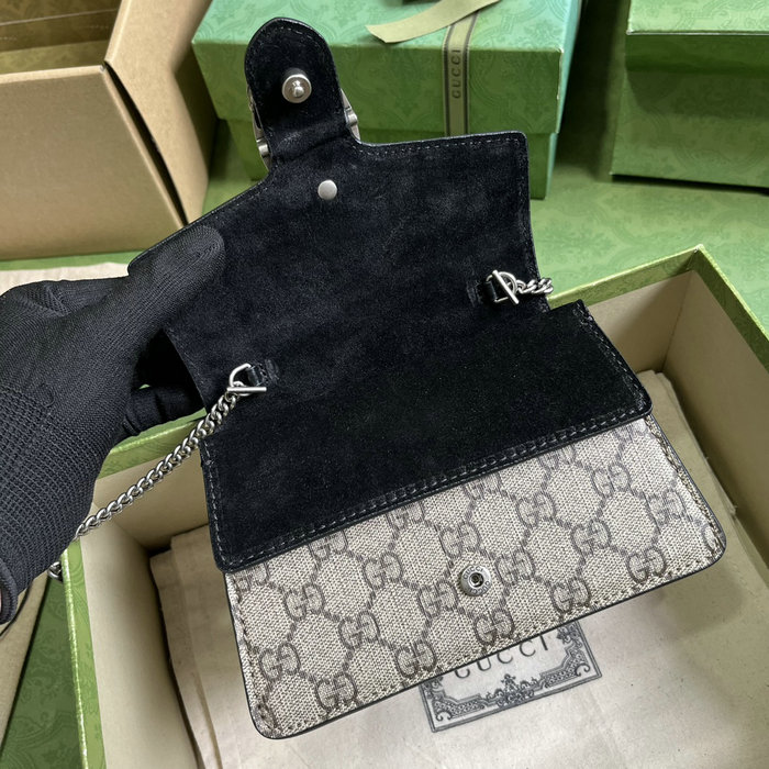 Gucci Dionysus Mini Top Handle Bag Black 752029