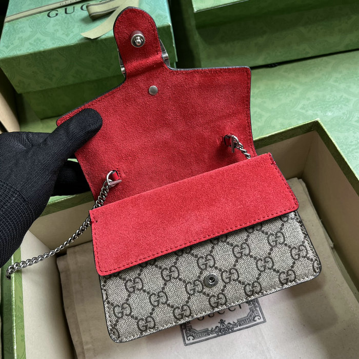 Gucci Dionysus Mini Top Handle Bag Red 752029