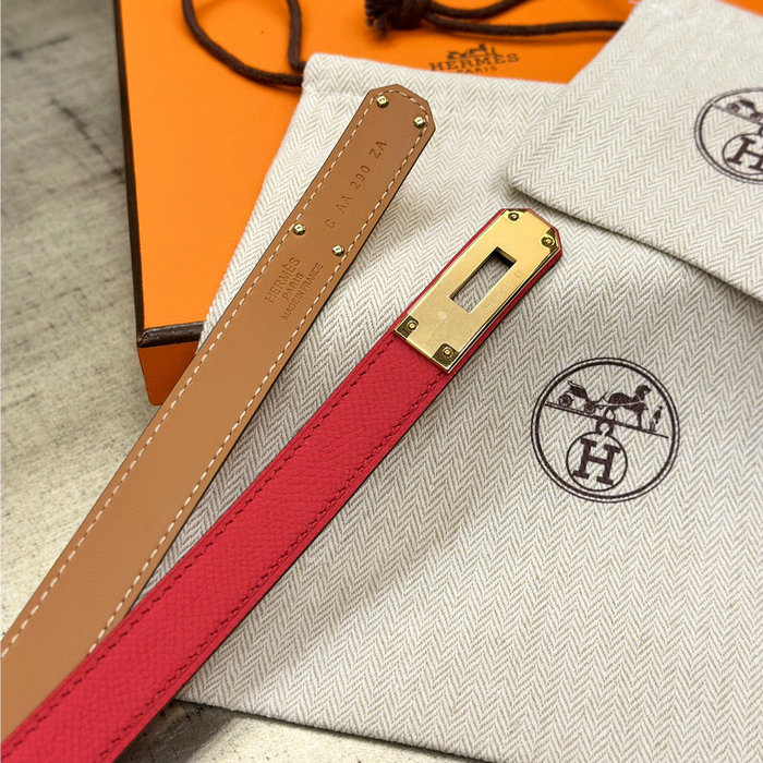 Hermes Belt Red HB031501