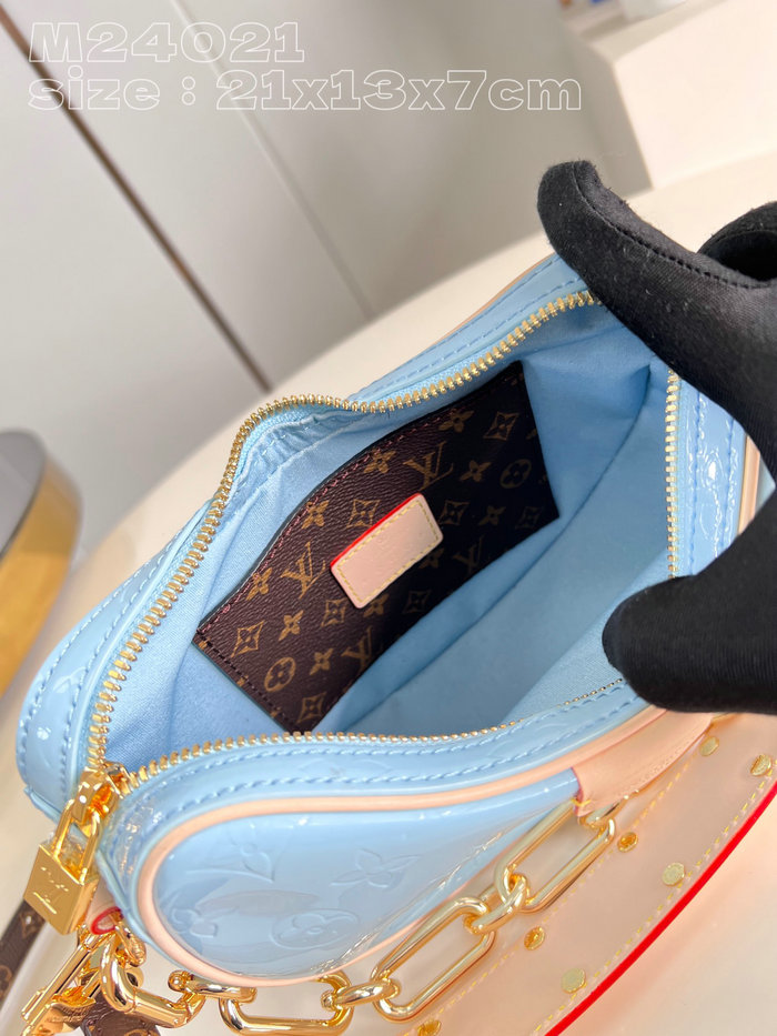 Louis Vuitton Croissant PM Sky M24020