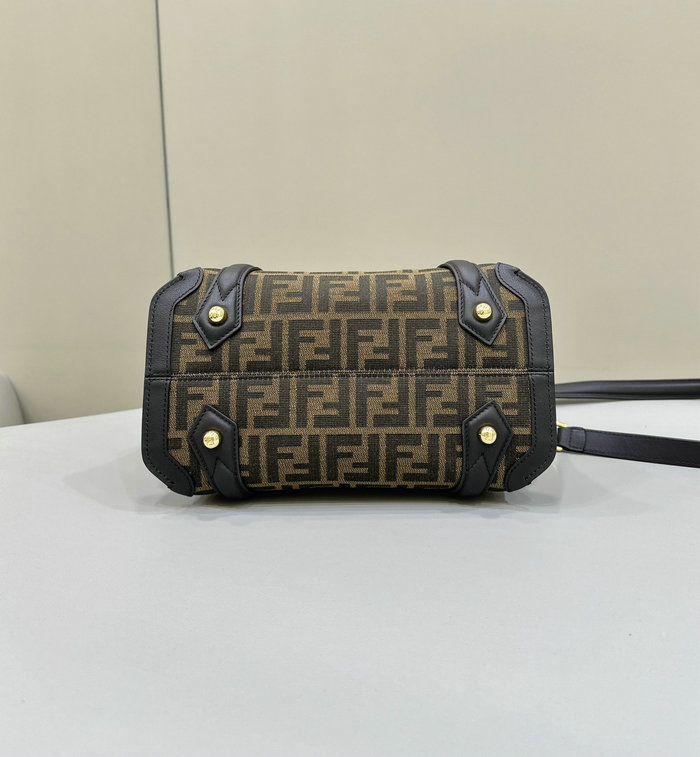 Fendi Fabric Boston 365 Bag F8627