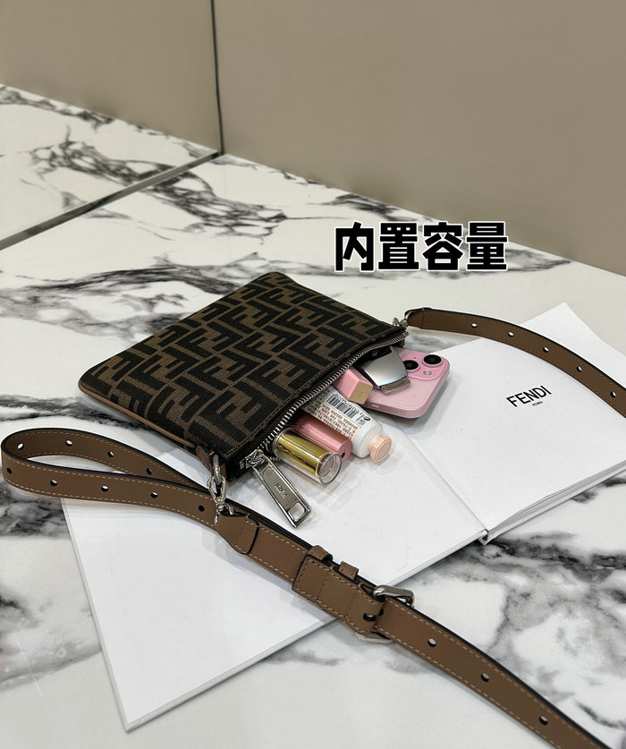 Fendi Mini FF After Shoulder Bag F8650