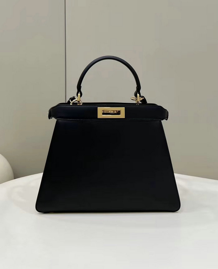 Fendi Peekaboo Iseeu Medium Bag Black F8596