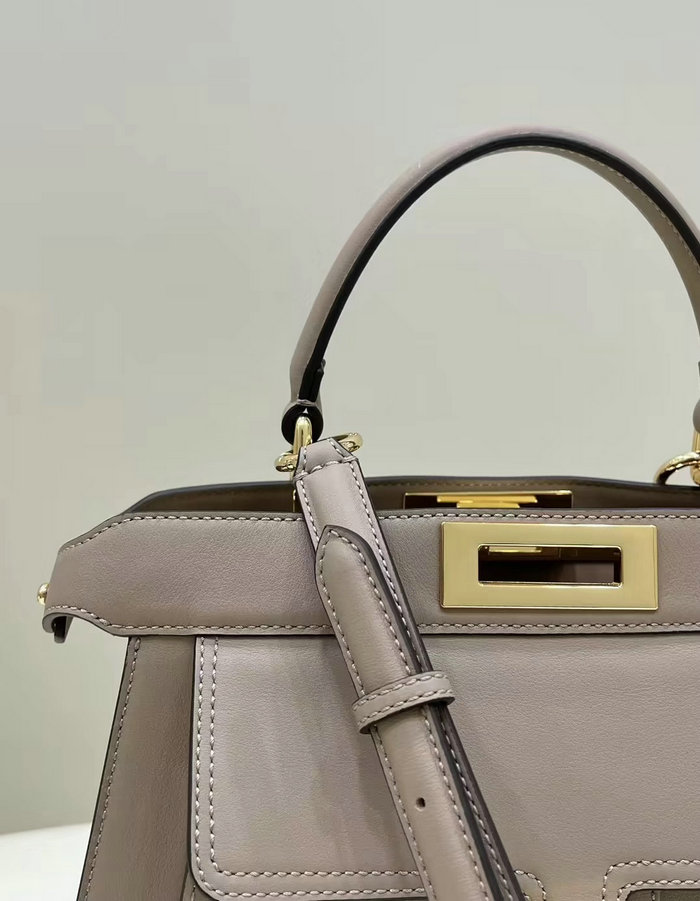 Fendi Peekaboo Iseeu Medium Bag Grey F8596