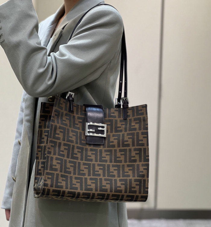 Fendi Vintage Zucca Tote Bag F8316F