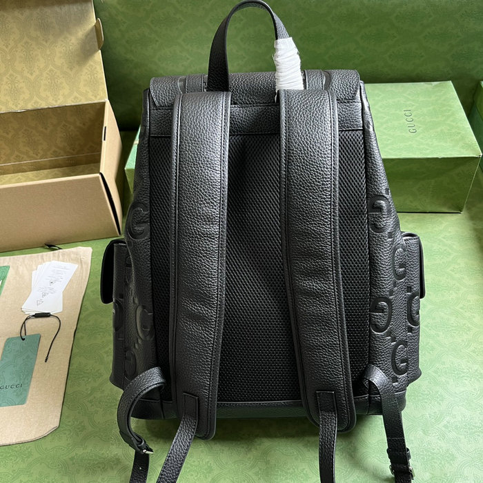 Gucci Jumbo GG Backpack Black 625770