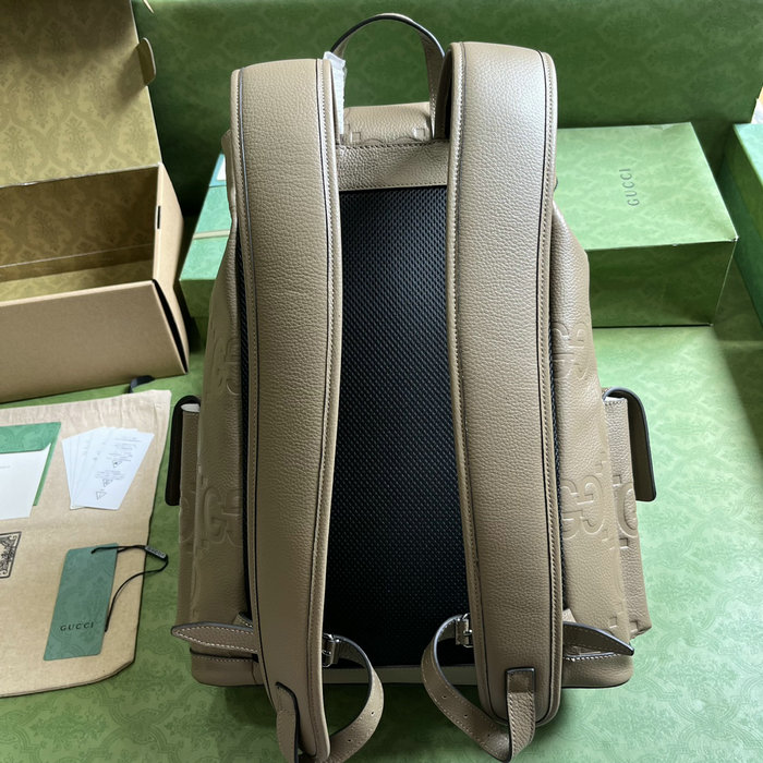 Gucci Jumbo GG Backpack Green 625770