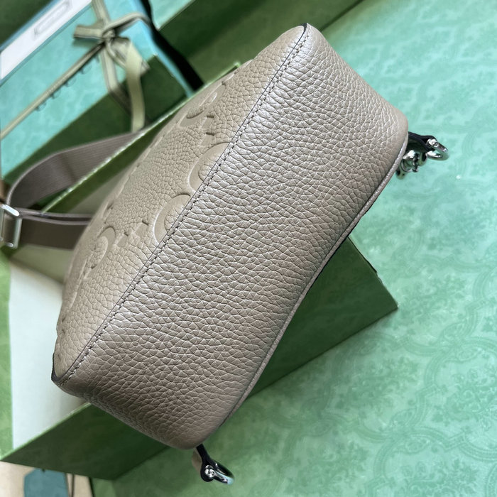 Gucci Jumbo GG Crossbody Bag Green 766937