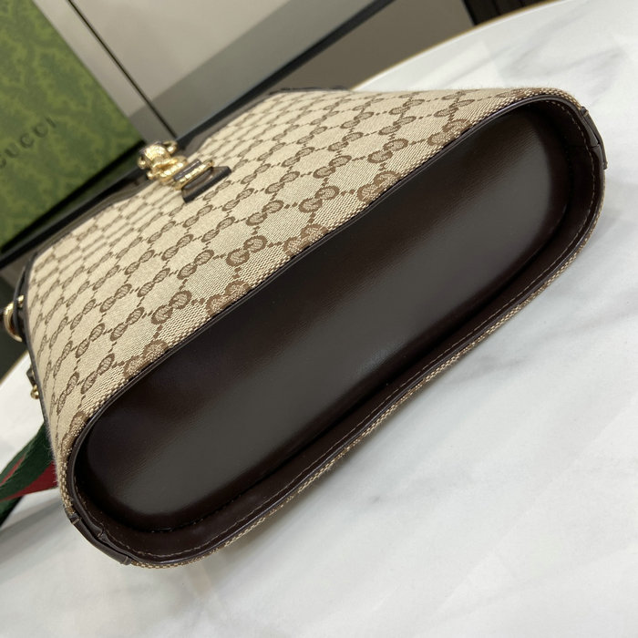 Gucci Medium Bucket Shoulder Bag Beige 782911