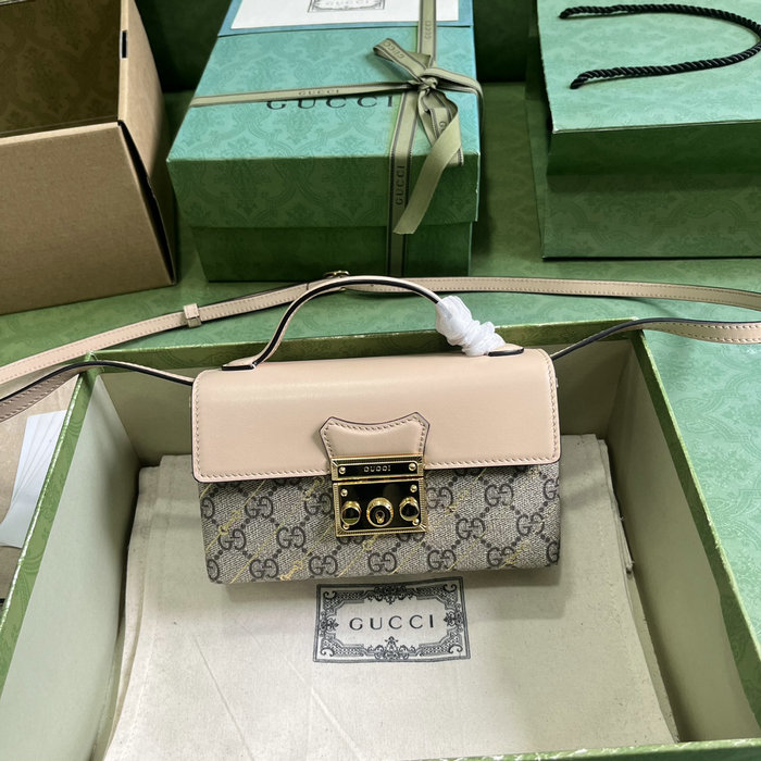 Gucci Padlock mini bag with Horsebit print 774342