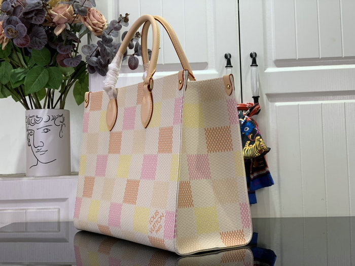 Louis Vuitton OnTheGo MM Peach M40518