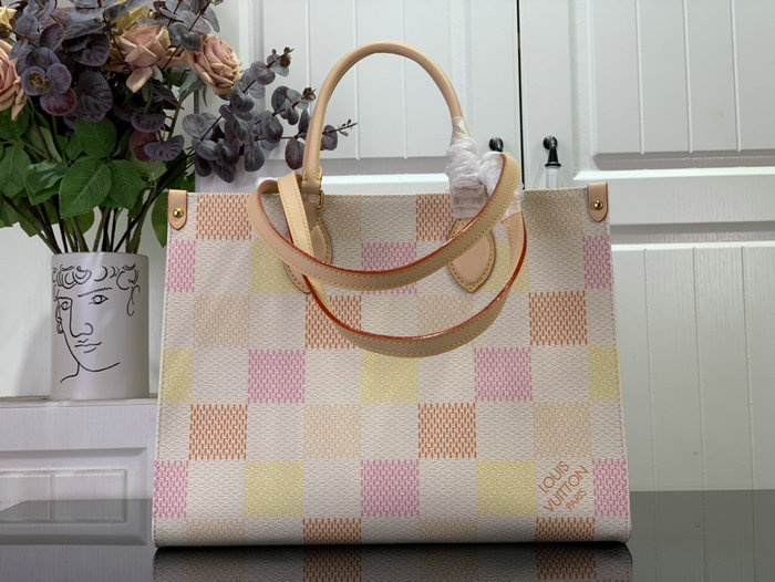 Louis Vuitton OnTheGo MM Peach M40518