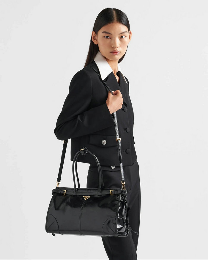 Prada Large leather handbag 1BA433