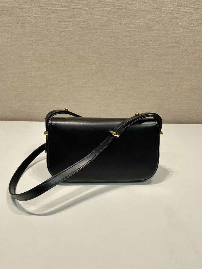 Prada Leather shoulder bag Black 1BD339