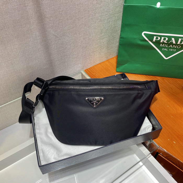 Prada Re-Nylon and Saffiano leather belt bag 2VL033