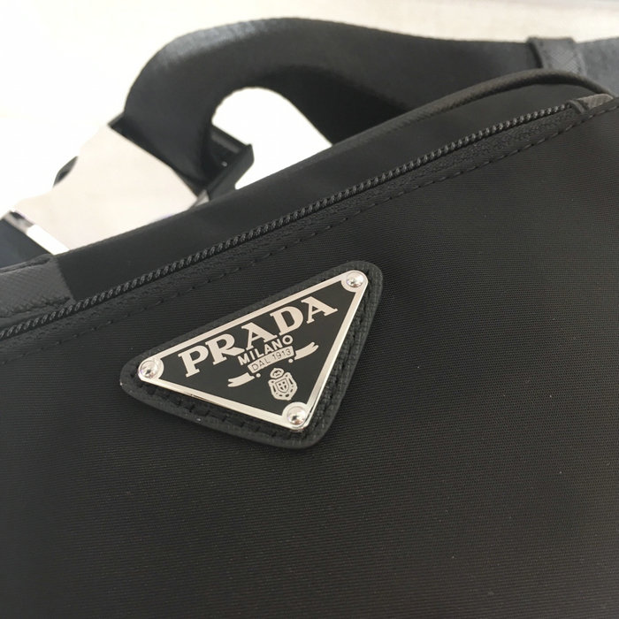 Prada Re-Nylon and Saffiano leather belt bag 2VL977