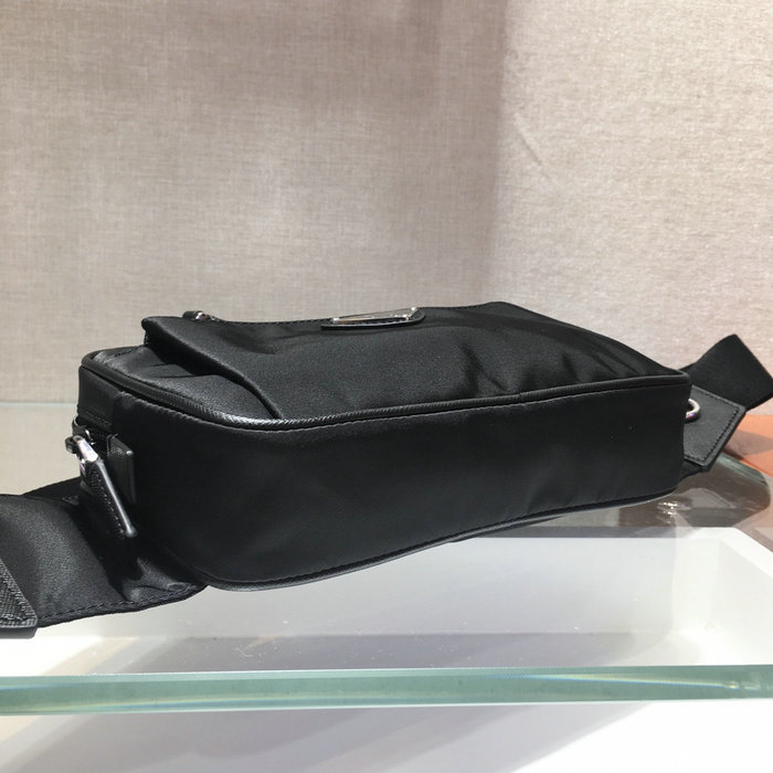 Prada Re-Nylon and Saffiano leather belt bag 2VL977