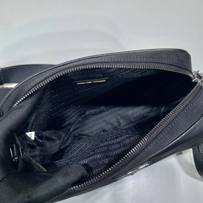 Prada Re-Nylon and Saffiano leather shoulder bag 2VH133