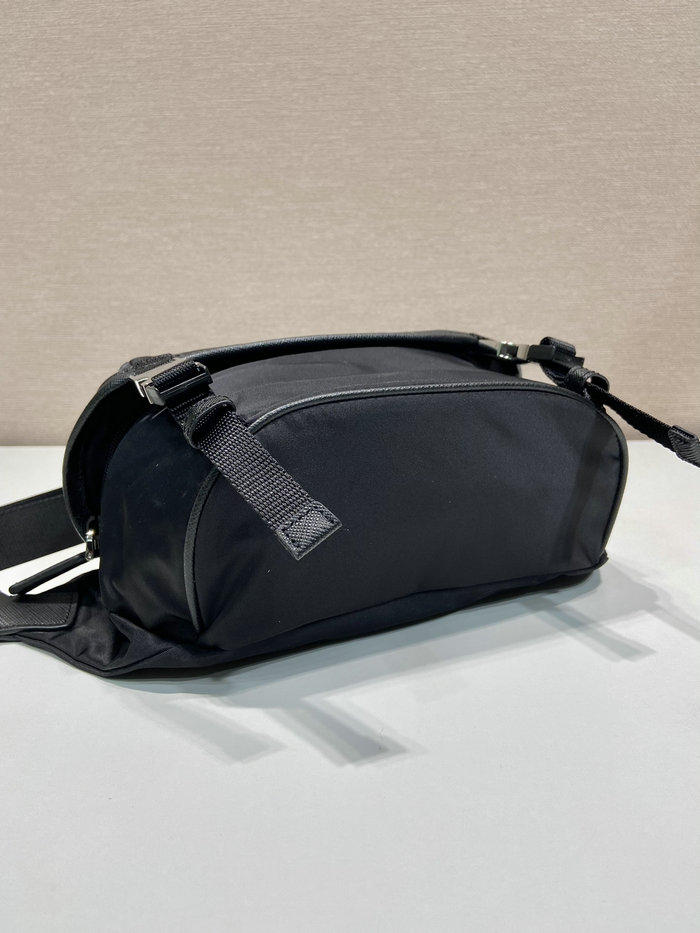 Prada Re-Nylon and Saffiano leather shoulder bag 2VH171