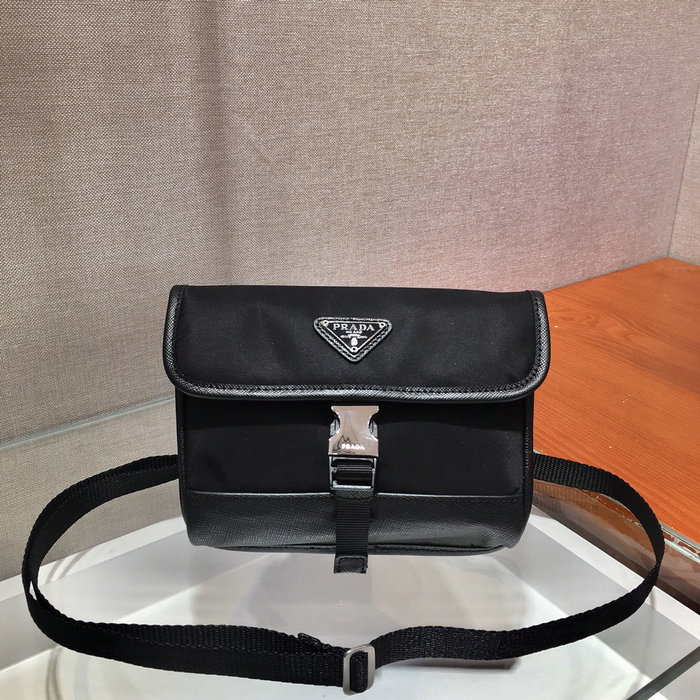 Prada Re-Nylon and Saffiano leather smartphone case 2ZH108