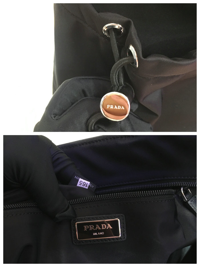 Prada Re-Nylon and Saffiano leather tote 2VG042
