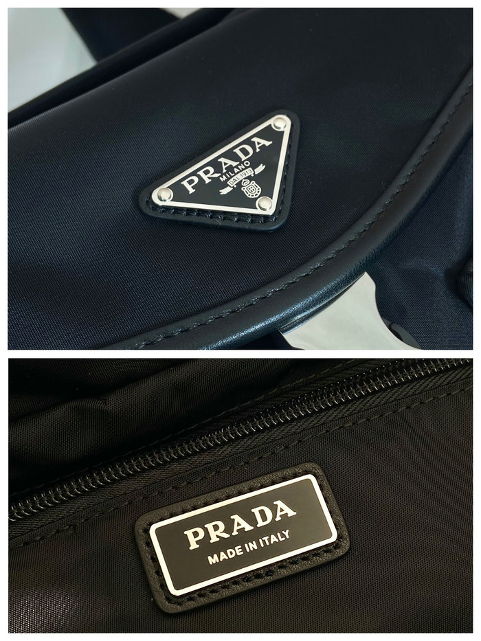 Prada Re-Nylon and leather Shoulder Bag 2VH175