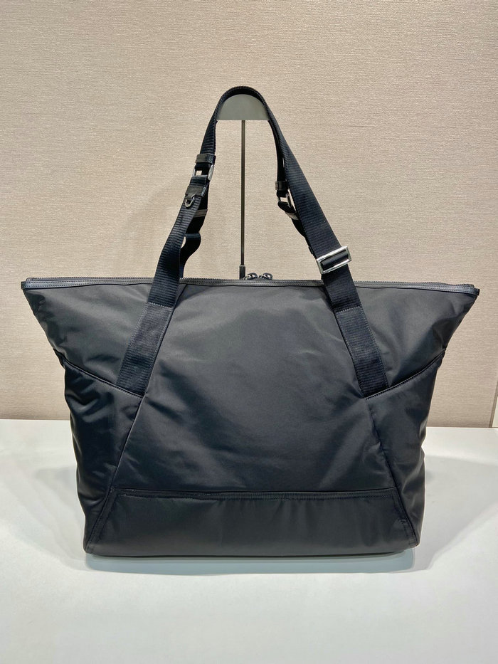 Prada Re-Nylon and leather travel bag 2VC040