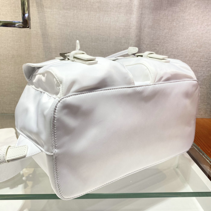 Prada Re-Nylon medium backpack White 1BZ811